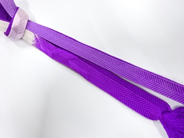 正絹　手組帯締め